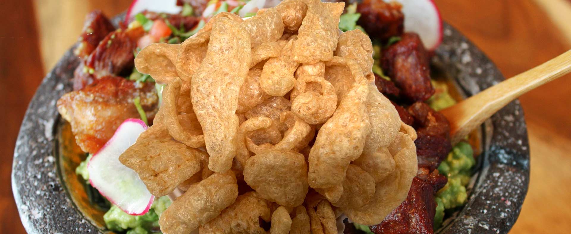 Delicioso Chicharron Fresh Pork Rind skin only, and Pork Cracklins